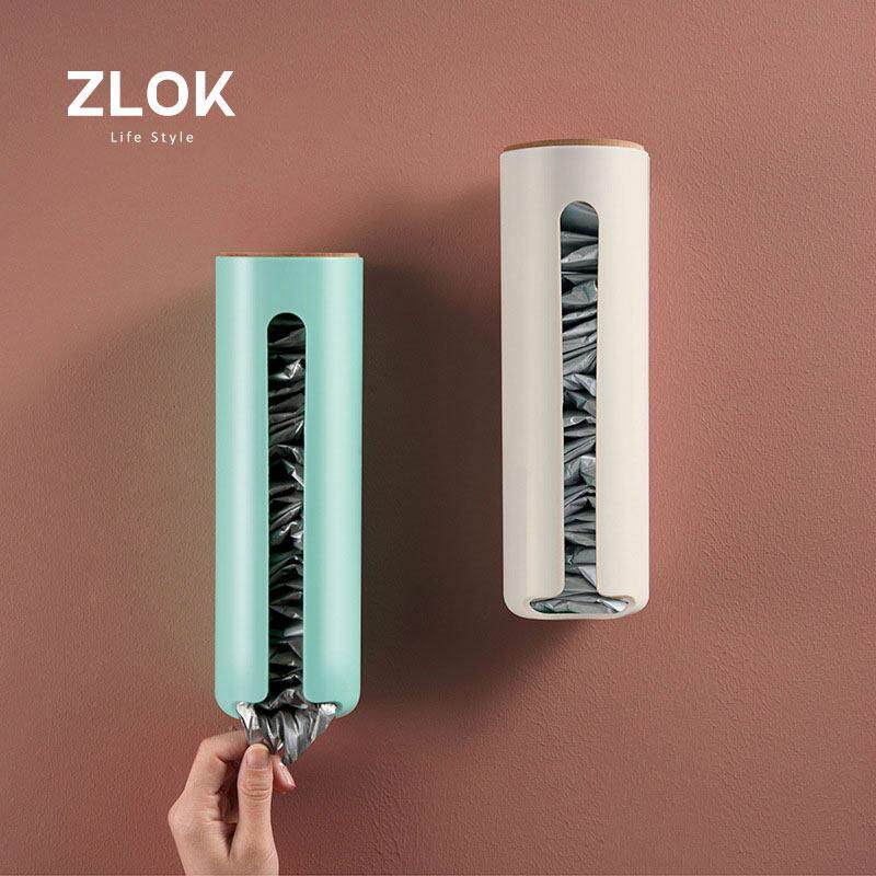 无痕吸盘垃圾袋收纳盒壁挂式厨房卫生间塑料袋收纳箱鞋套收纳神器