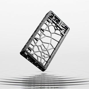 KBDfans wooting80HE兼容铝壳holy80镂空外壳客制化键盘磁轴改装