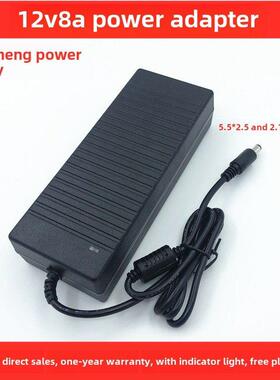 电源适配器监控Led液晶显示屏8A6A12V 5A4A 3A2A1A充电电缆