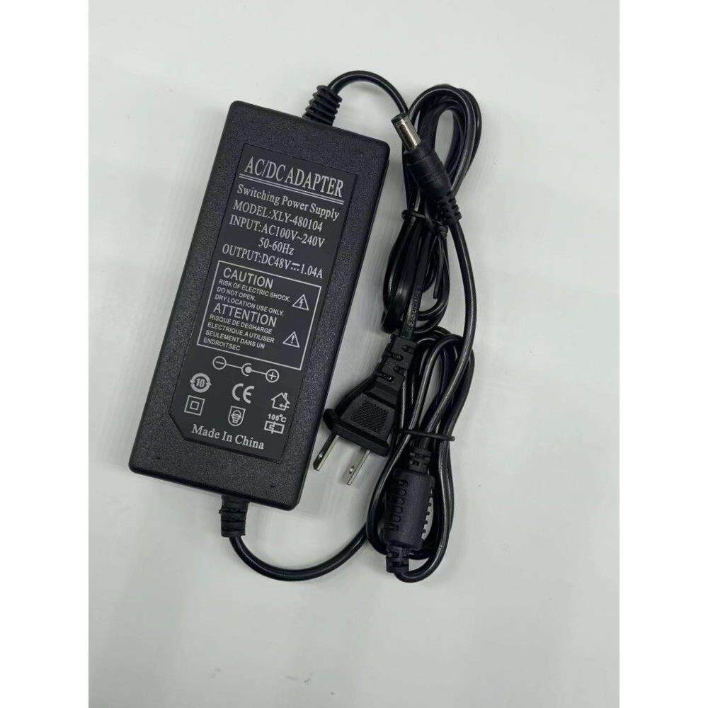 DC48V0.8A1.04a通用5口百兆4口POE交换机F1105P-4-38W电源适配器
