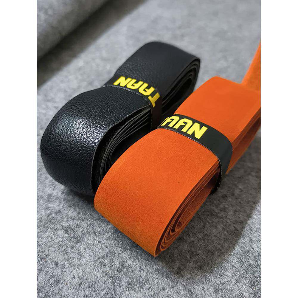 纯牛皮网球羽毛球拍手胶防滑吸汗带耐磨防滑小牛真皮手柄把手绑带