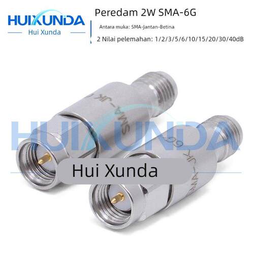 SMA-JK公转母2W6G固定衰减器1/2/3/5/6/10/15/20/25/30/40dB