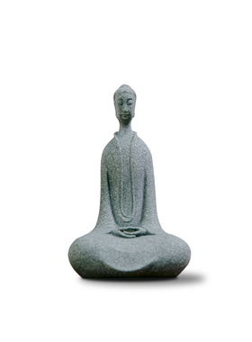 禅意桌面中式北魏佛佛像佛祖释迦摩尼桌面摆件茶宠香道装饰品