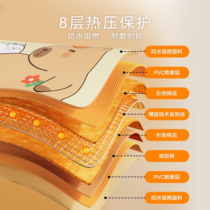 宠物加热垫恒温电热毯猫咪专用狗狗加温垫防水取暖器狗窝猫窝保暖