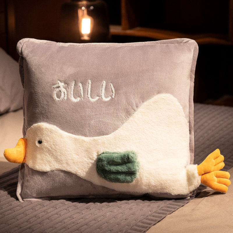 抱枕被子两用毯子二合一女生睡觉办公室午睡小枕头折叠靠枕汽车内,居家布艺,抱枕被,淘宝优惠券,粉丝福利购,淘宝优惠卷