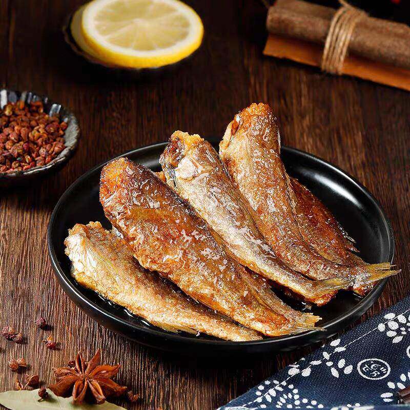 现货华味亨香辣小黄鱼79g独立小包装即食鲜嫩鱼肉零食熟食下酒菜
