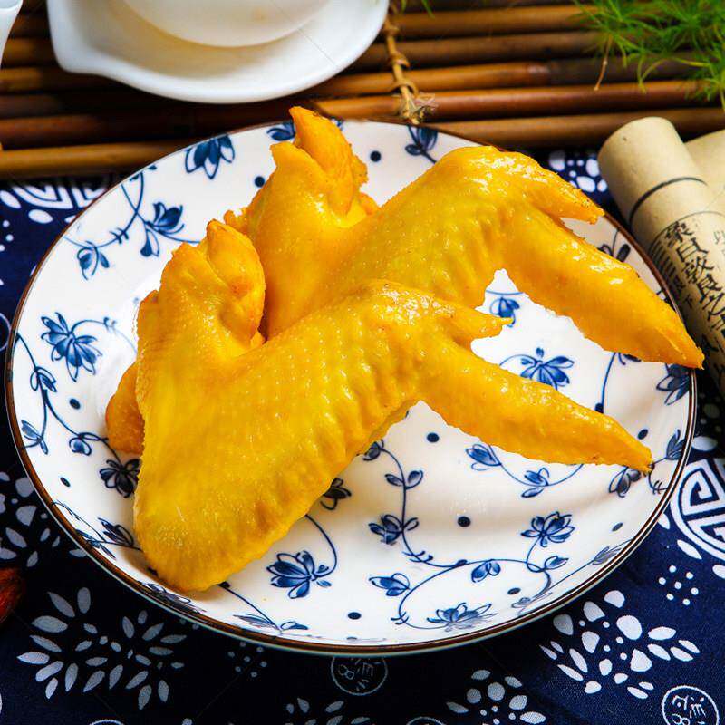 现货正宗广东梅州盐焗鸡翅客家特产盐局鸡翅熟食卤味网红休闲小吃