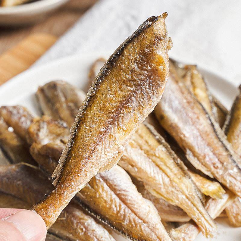 现货烧烤小黄鱼500g精品大罐装香酥鱼干小吃即食海鲜零食网红休闲