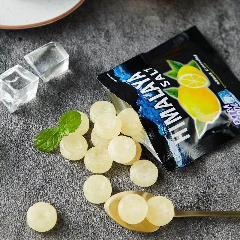 新货马来西亚进口薄荷咸柠檬味糖果酸爽甜咸薄荷脑灵魂cp