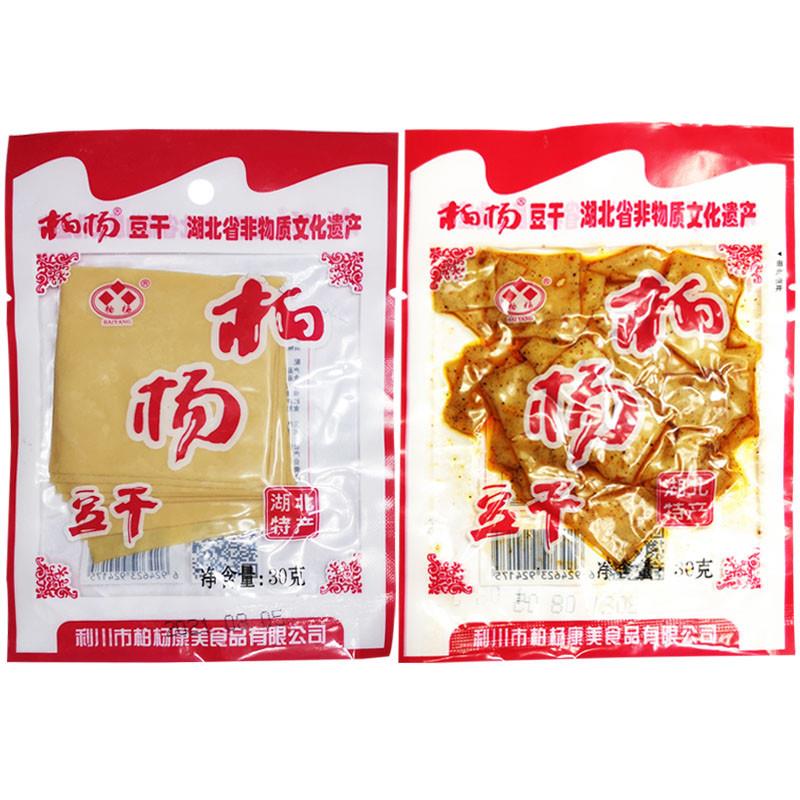 。利川豆干恩施特产康美豆腐干麻辣丝口味原味块麻辣块袋装自