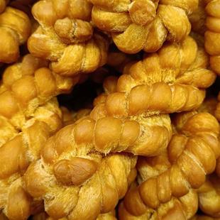 新货内蒙古老式胡麻油麻花400g现做含糖袋装内蒙古甜咸味酥麻花