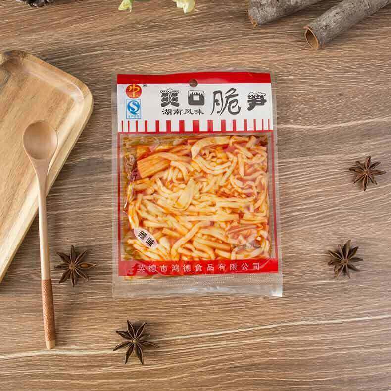 现货志康包邮湘味辣味湖南风味香辣爽口即食调味脆笋红油竹笋下饭