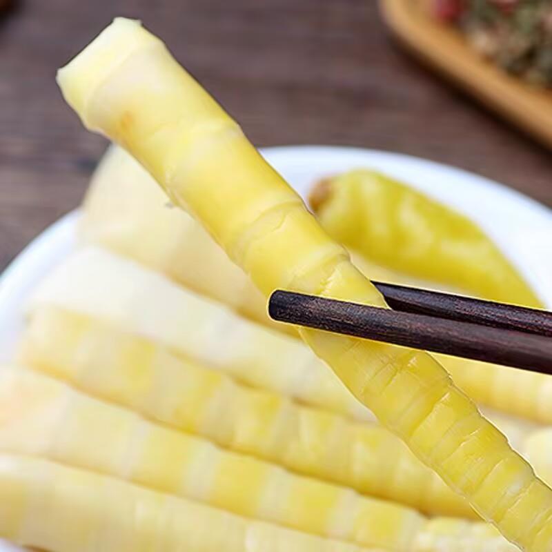 现货9月渝美滋山椒笋尖泡椒竹笋开袋即食笋片脆笋子重庆特产休闲