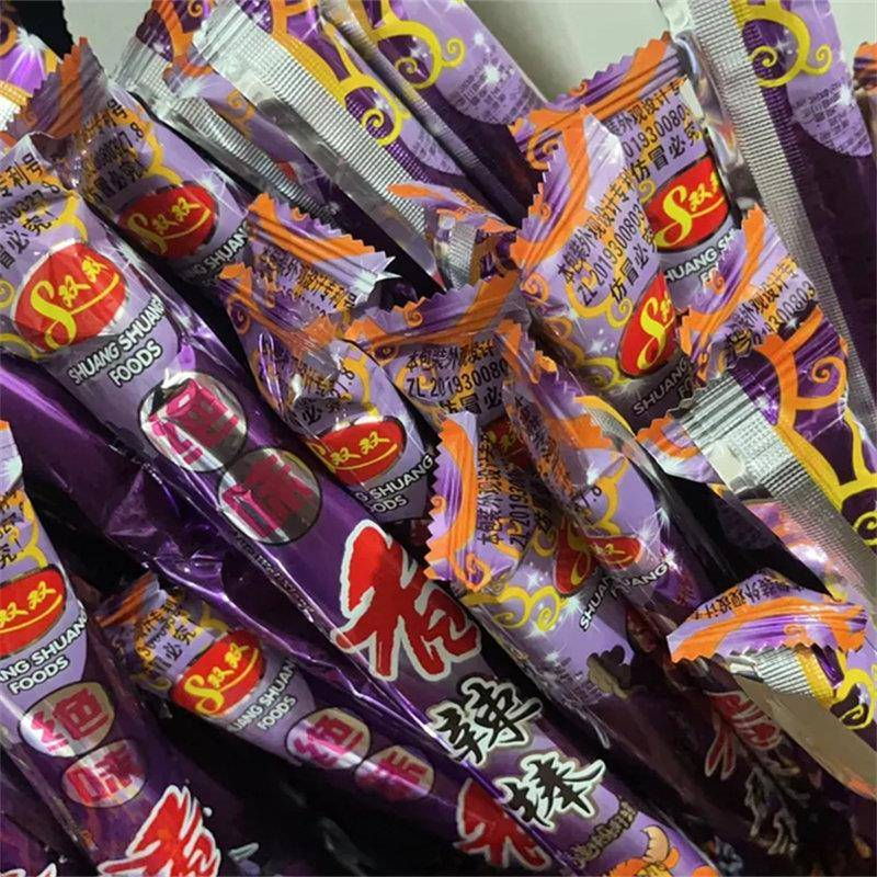 现货双双绝味香辣棒老式长辣条90回忆童年儿时经典怀旧零食辣味组