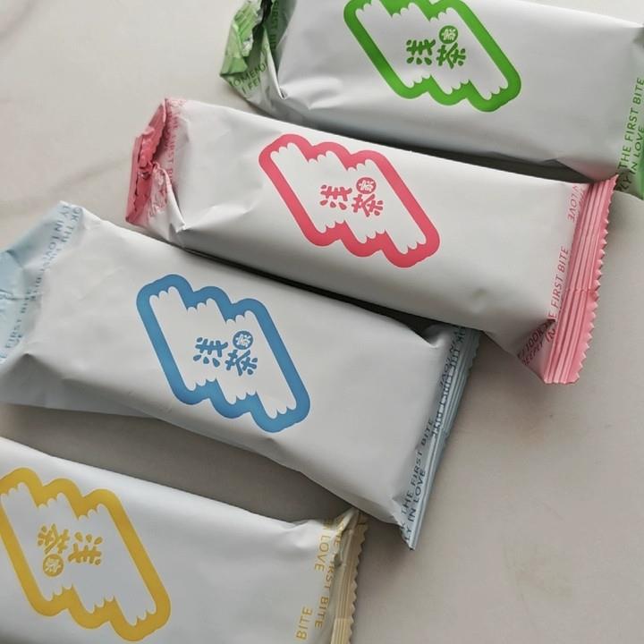 现货浅茶家起司条网红抹茶盒子罐子蛋糕奶酪半熟小糕点零食芝士甜