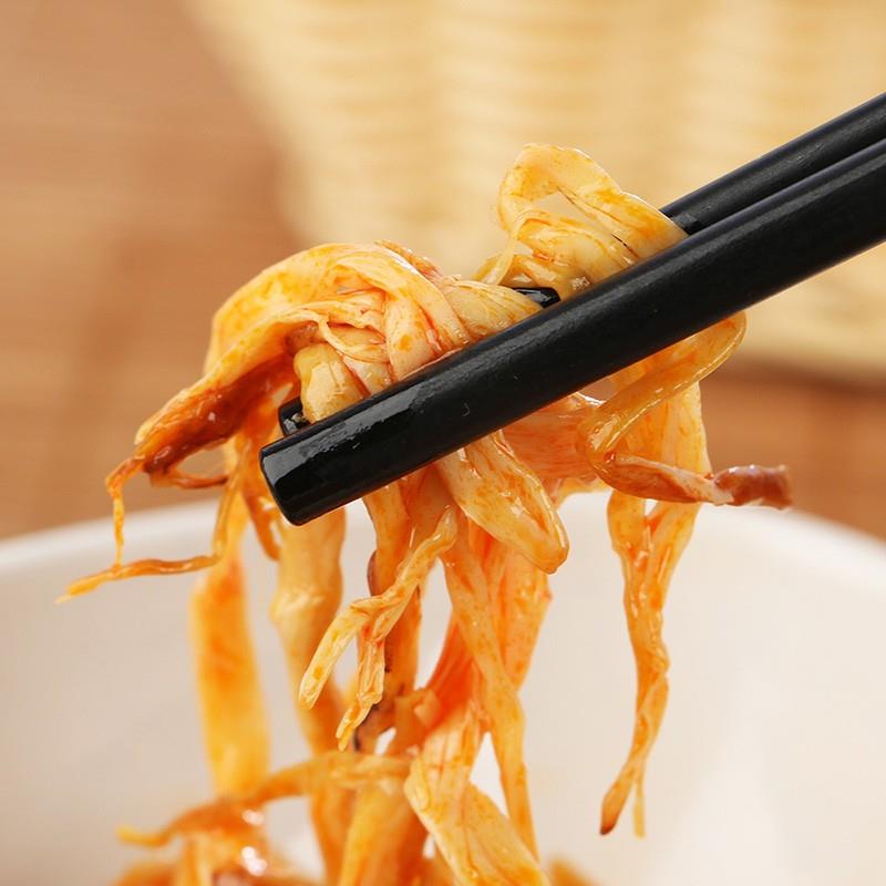 现货包邮 寿司料理 一碟香 香辣金针菇38g*100包 整箱价 鲜嫩即食