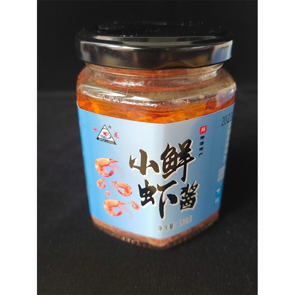 现货烟台火锅蘸料山东烟台龙口特产水龙小鲜虾酱鲅鱼酱拌饭酱160