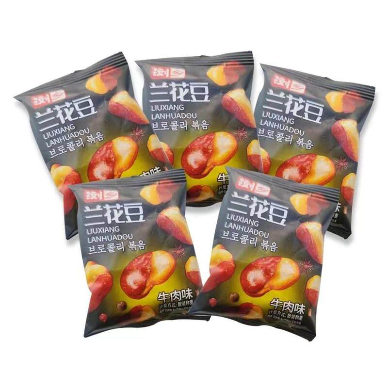 新日期蚕豆兰花豆牛肉味蟹