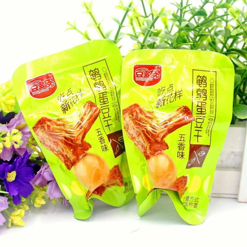 现货豆多奇鹌鹑蛋豆干五香香辣烧烤酱香黑椒手撕豆干休闲零食小吃