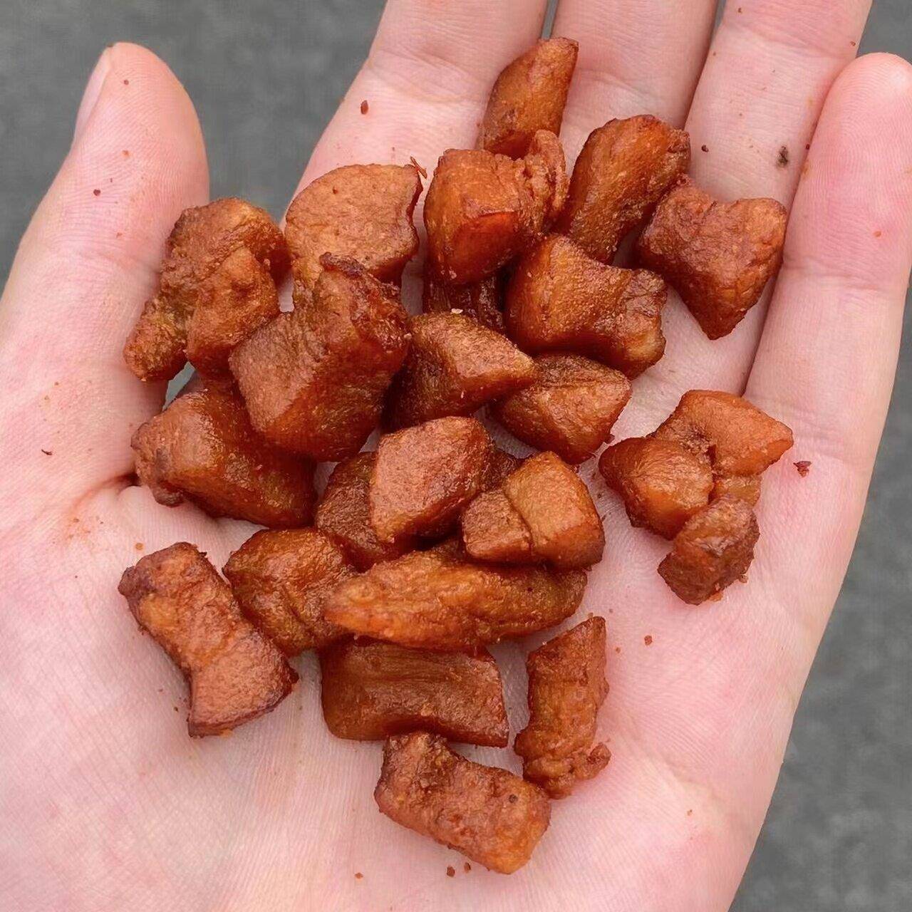 现货贵州丁家脆哨脆皮五花肉猪油渣脆哨子软哨软臊子精哨子即食零
