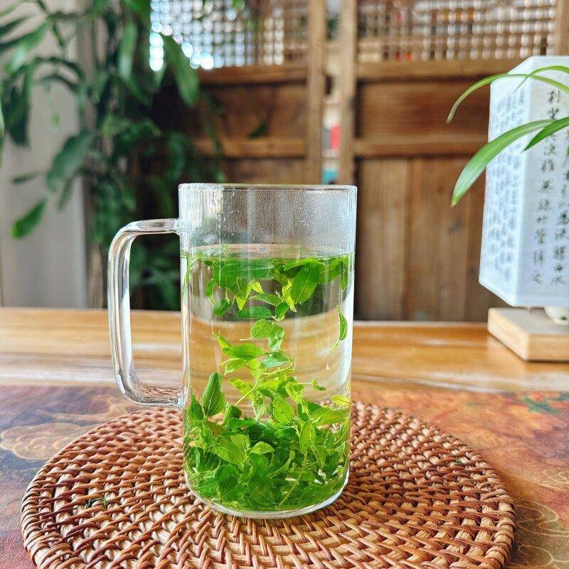 现货野生酸枣叶茶泰山酸枣嫩芽茶叶酸枣仁产地直发泰山酸枣茶拍一