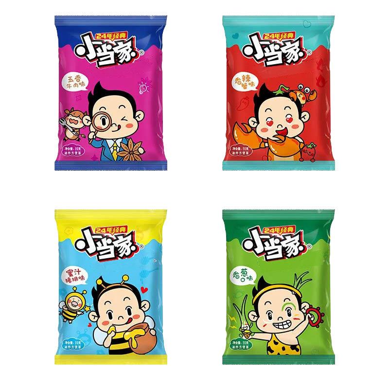 现货小当家干脆面整箱装干吃面泡面儿童解馋小零食小吃休闲食品