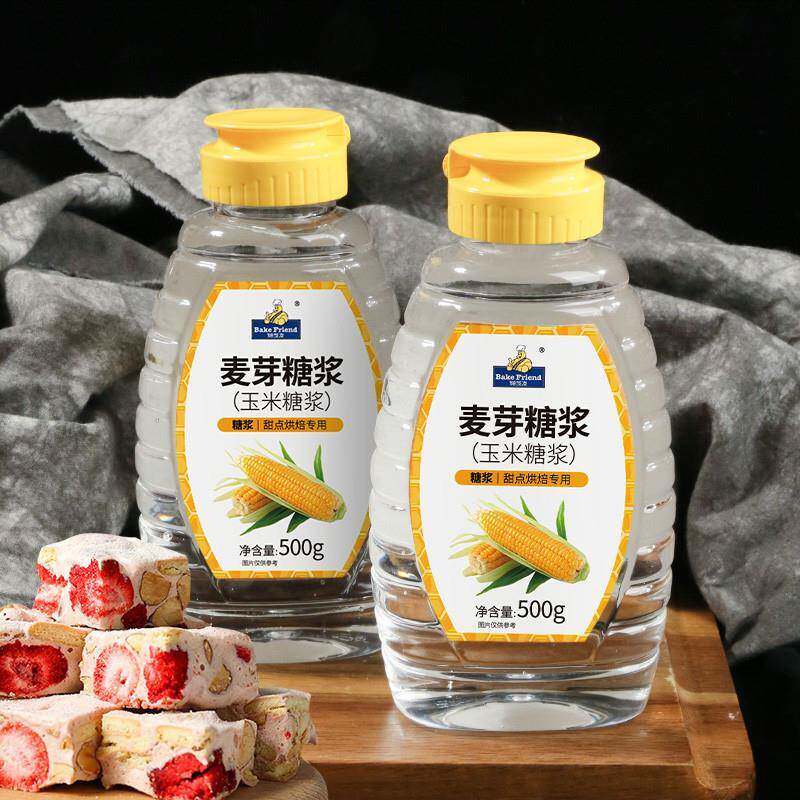 现货烤玉米糖浆水糖浆麦芽糖糯米船饼饼牛轧糖烘焙原料