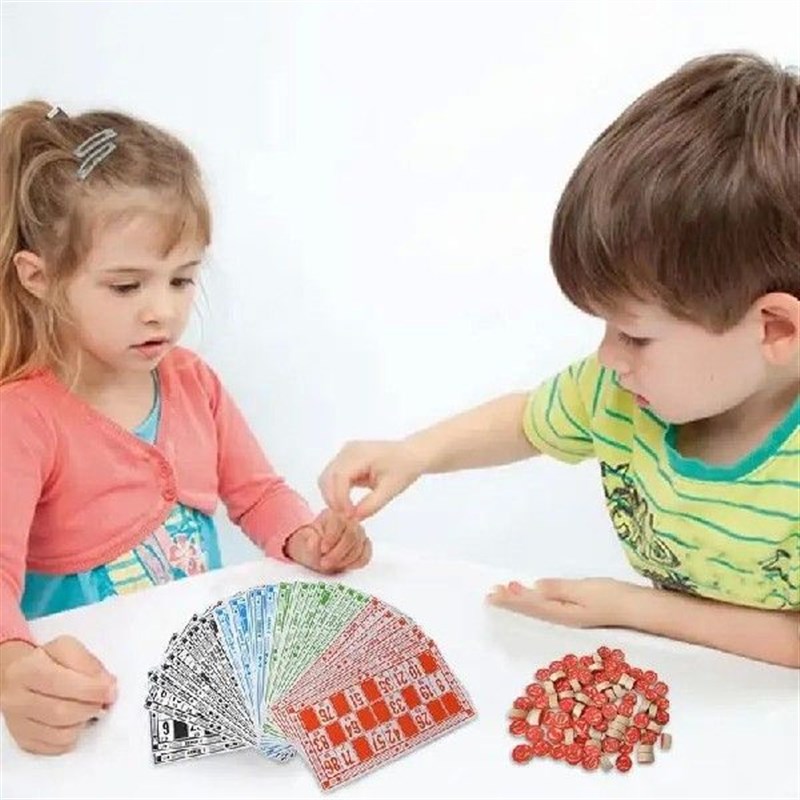 Loto Games Travel Bingo Set PartyE Bingo Board Games Classic