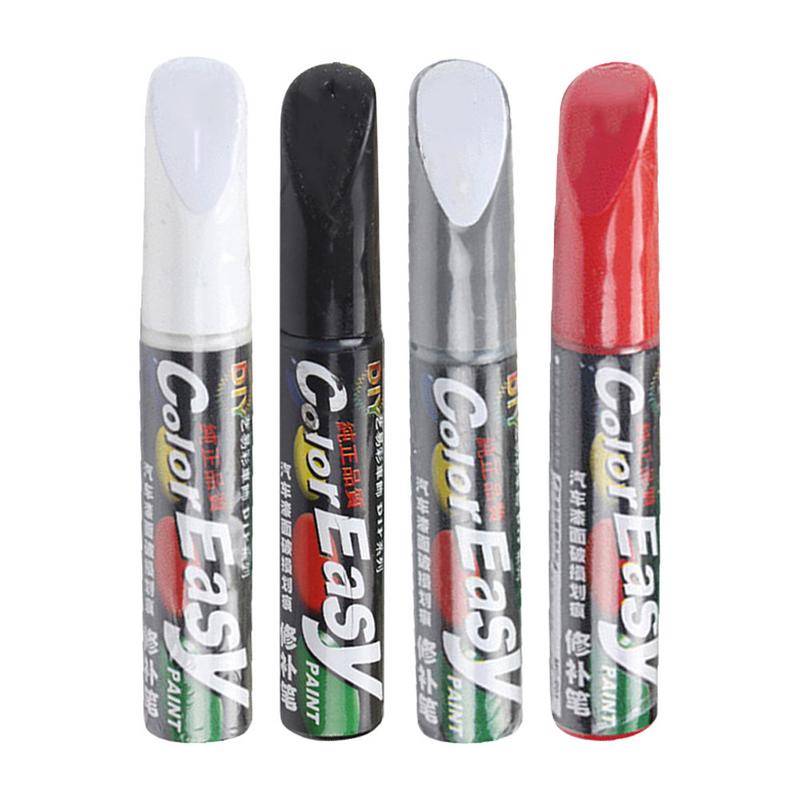 Color Easy 12kML Car Paint Scratches Repair Pen Brush Silver
