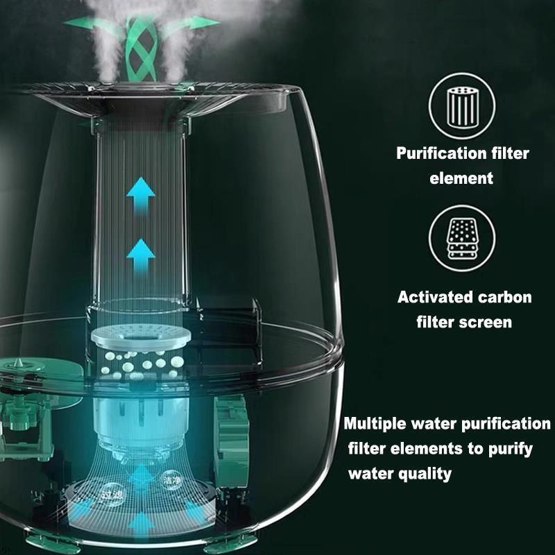 6.8L air essential oil diffuser aroma vaporizer humiZdifier
