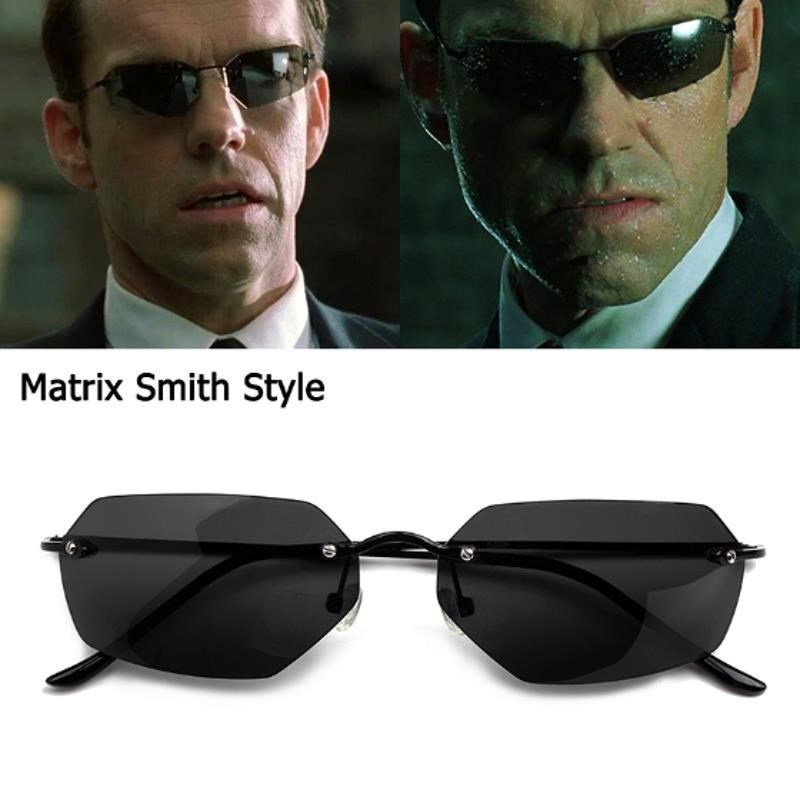 The Matrix Agent Smith Sunglasses 黑客R帝国史密斯同款太阳眼