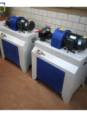 木工锹把杆倒圆机全自动圆木棒端头削尖机拖把杆木工端头平尖机