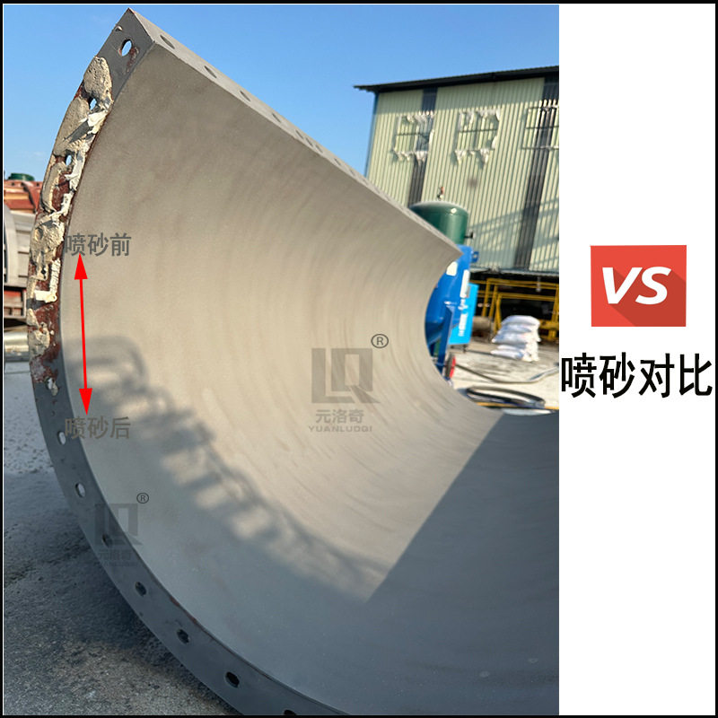 钢结构预制件翻新除锈喷砂设备