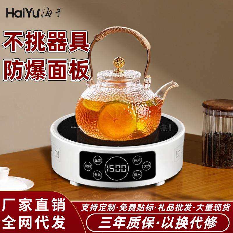 电茶炉家用煮茶炉多功能茶饮机泡茶电陶炉办公室小型煮茶器静音炉