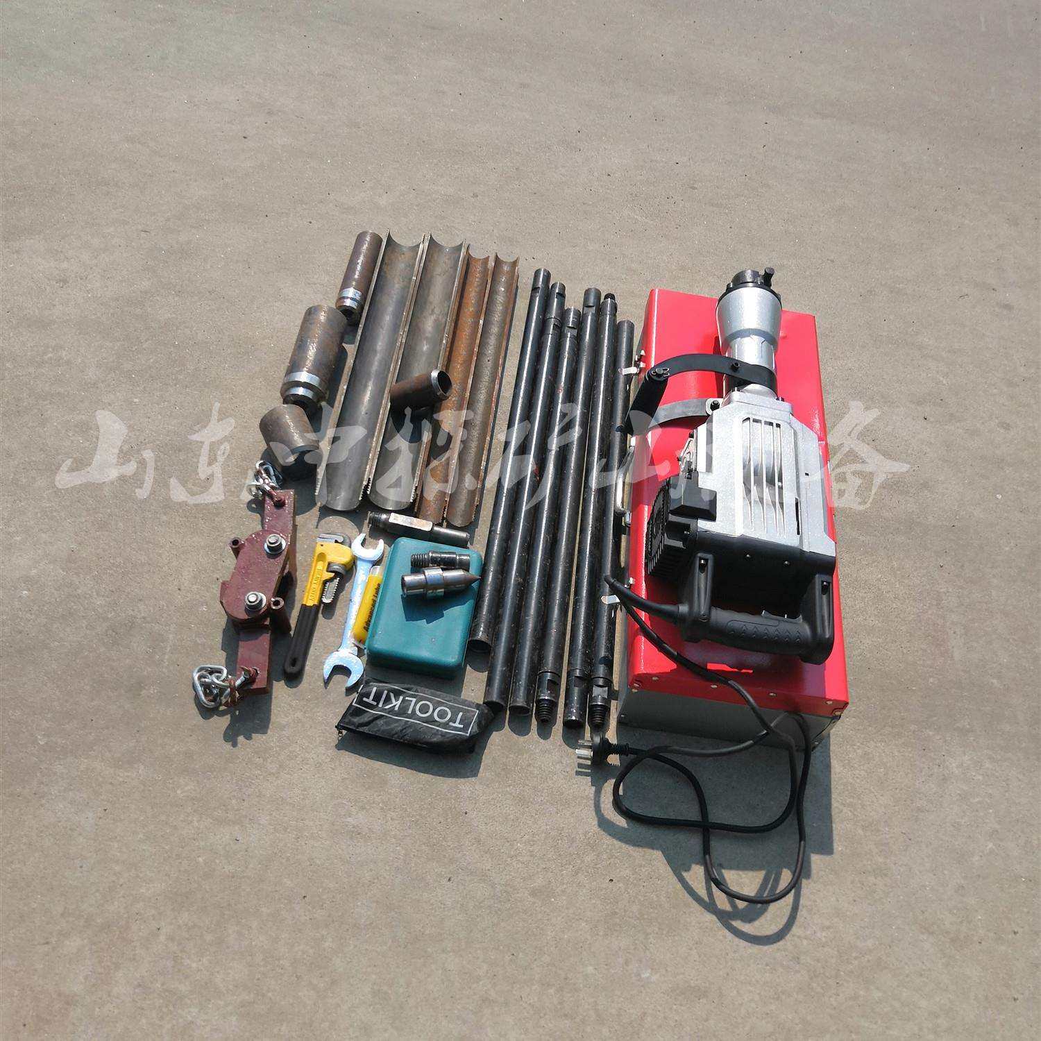 电动手持取土钻机设备轻便混合动力取土钻机土壤沙土检测采集器