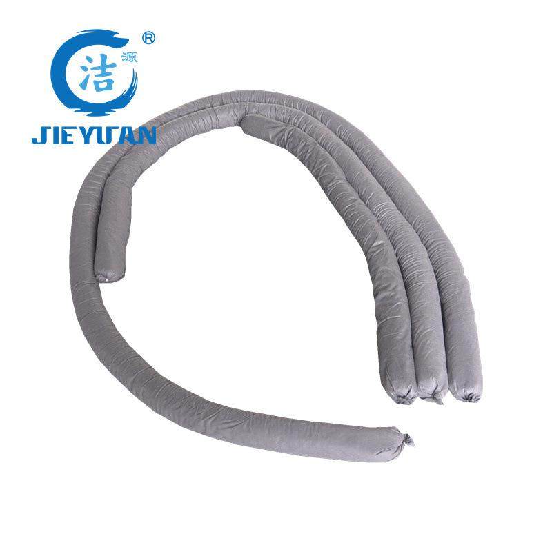 洁源UB8122灰色吸液条多用途围阻吸液索多功能吸液棒吸水吸液条