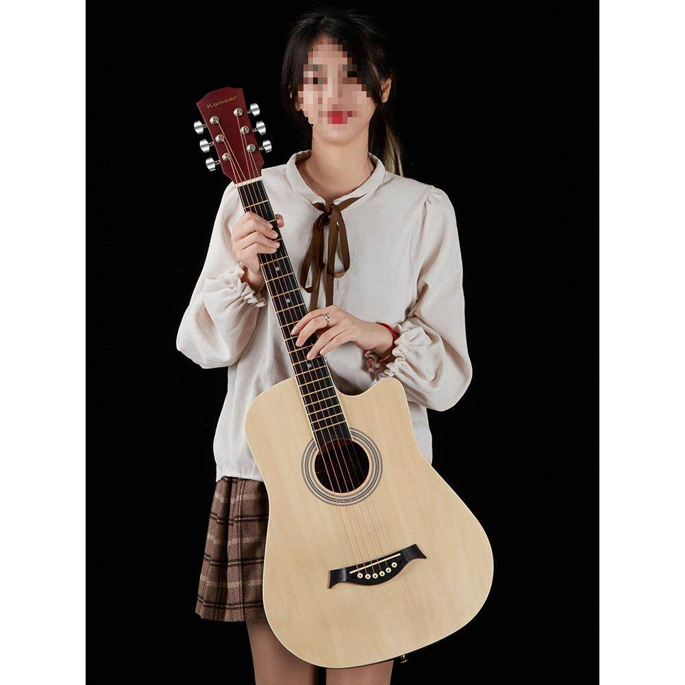 单板41寸初学者吉他38寸民谣木吉他学生新手练习男女生乐器入门琴