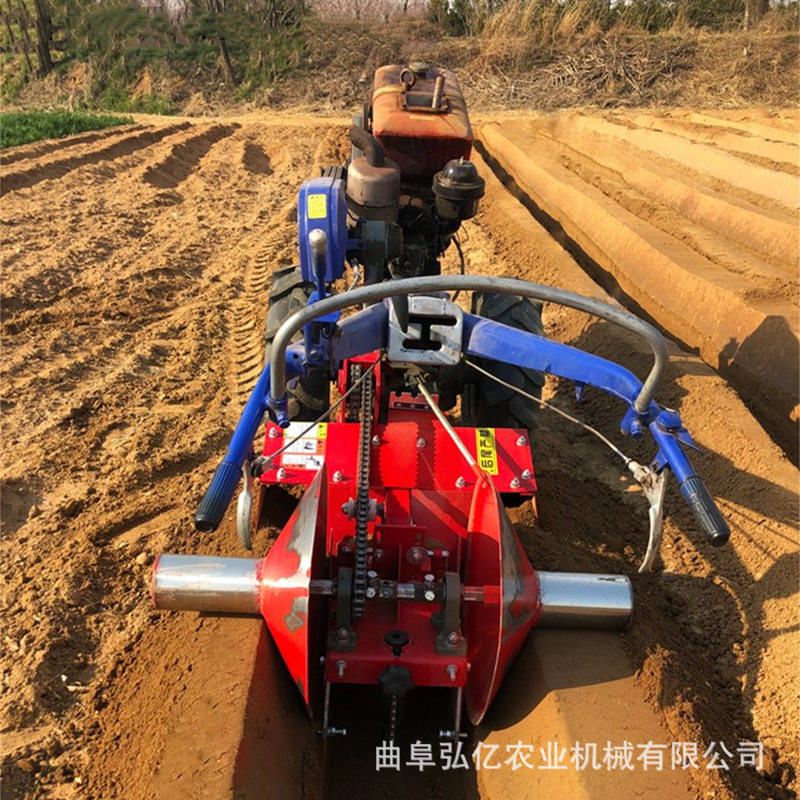 手扶开沟起垄施肥培土机