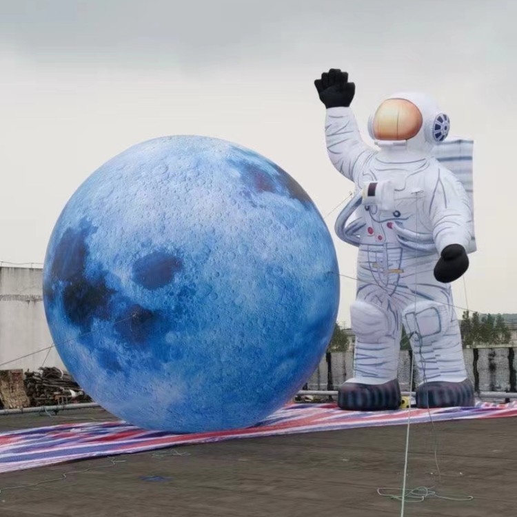 PVC发光八大行星月球气模