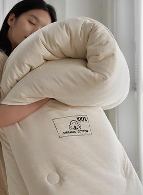 疆棉时代大豆被A类全棉提花大豆纤维春秋冬被单双人可水洗被芯+++