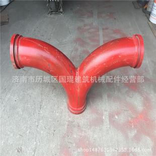 输送泵管三通混凝土高压低压125泵管三通