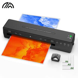 新款相片覆膜机小型照片塑封机家用办公热压过塑机a4覆膜机