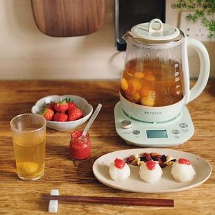 北鼎K165全自动养生壶多功能静音炖煮银耳羹肖特玻璃烧水壶小白壶