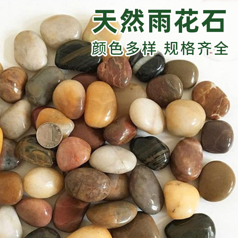 百源3-5cm鹅卵石滤料污水处理园林铺路鹅卵石河道专用鹅卵石滤料
