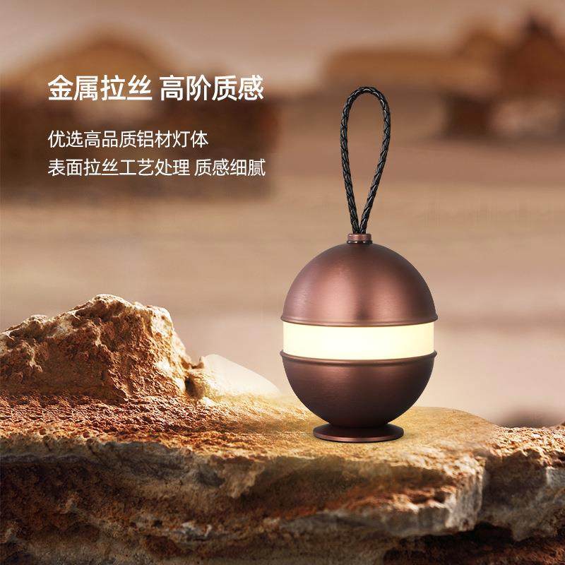 2023网红爆火创意设计款小台灯手提可调光小夜灯两用款式随心而行