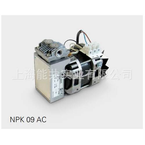 德国原装KNF摆动活塞式真空泵NPK09AC/DCNPK09.1.2AC活塞气泵