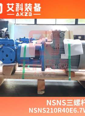 NSNS210R40E6.7W21柴油输送泵船舶用泵