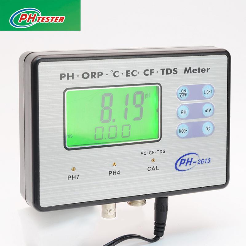 多功能监测仪PH2613PH/ORP/温度/电导率/TDS/CF多参数监测仪
