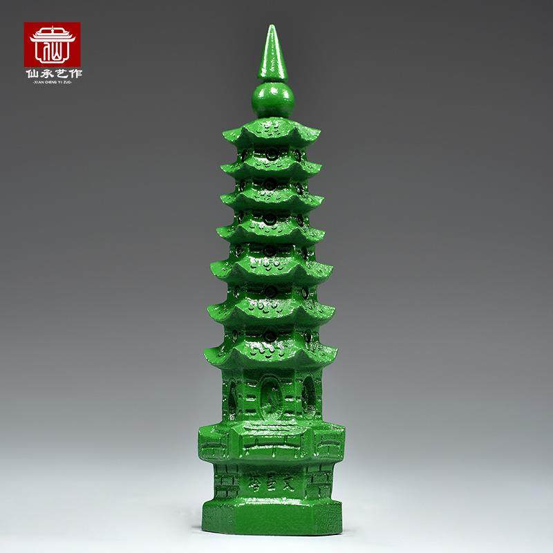 绿色桃木质雕刻7层文昌塔摆件9层13层文昌塔客厅书桌装饰工艺品,鲜花速递/花卉仿真/绿植园艺,割草机/草坪机,淘宝优惠券,粉丝福利购,淘宝优惠卷