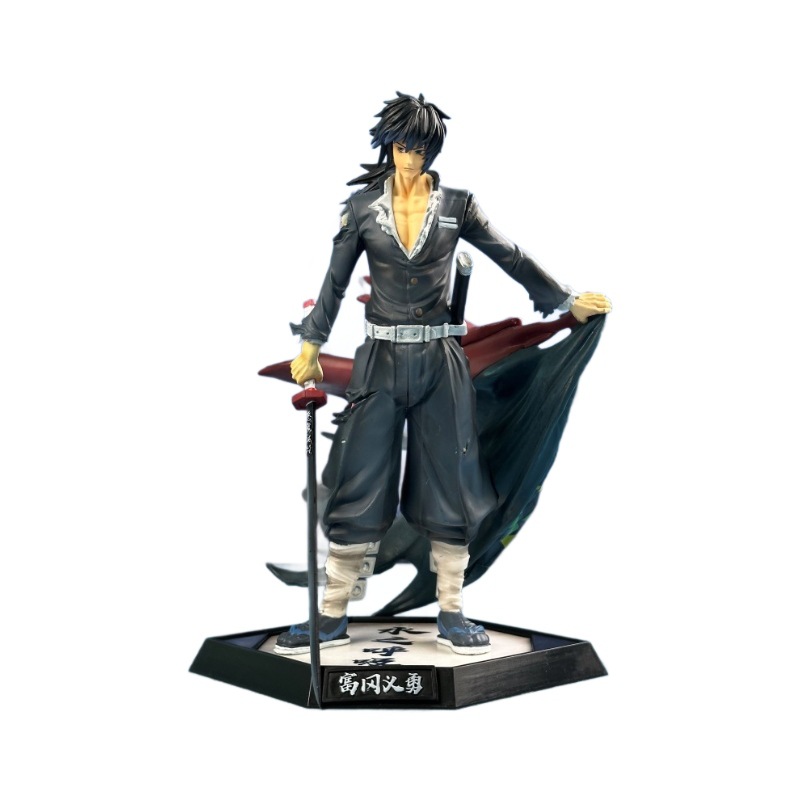 鬼灭之刃GK摆件义勇披风款水柱九